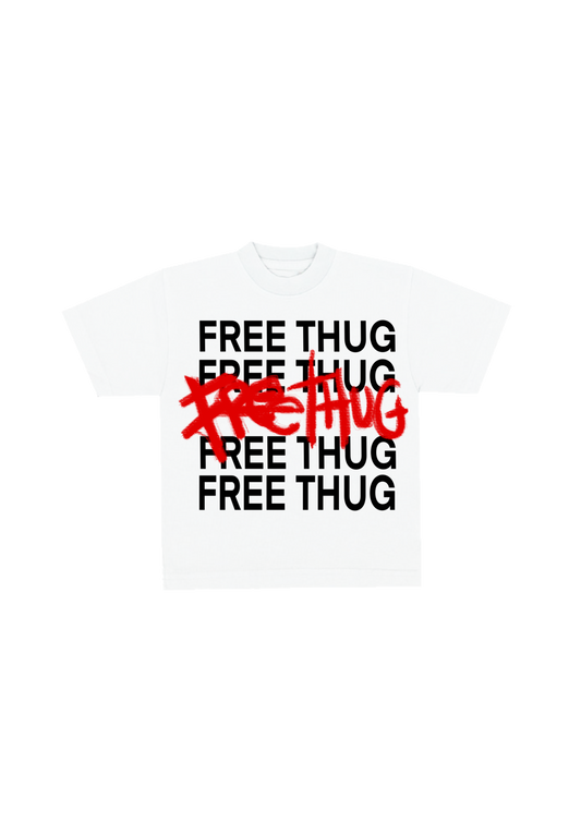 “THUGGER” tee *red*