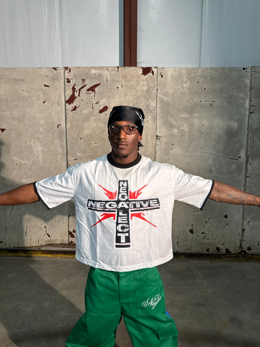 "Blacksmith" ringer tee