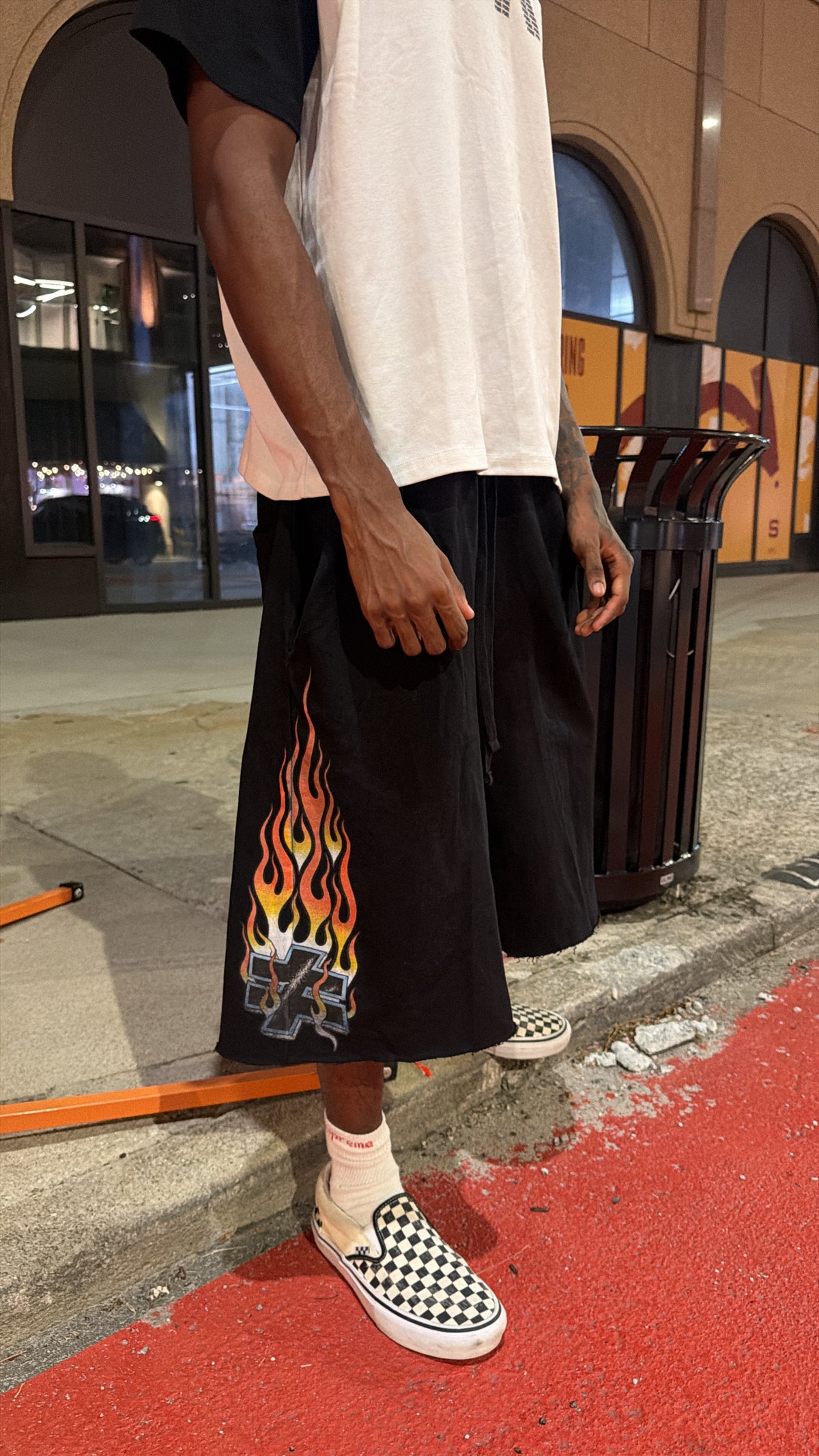 "Enflame" lounge shorts