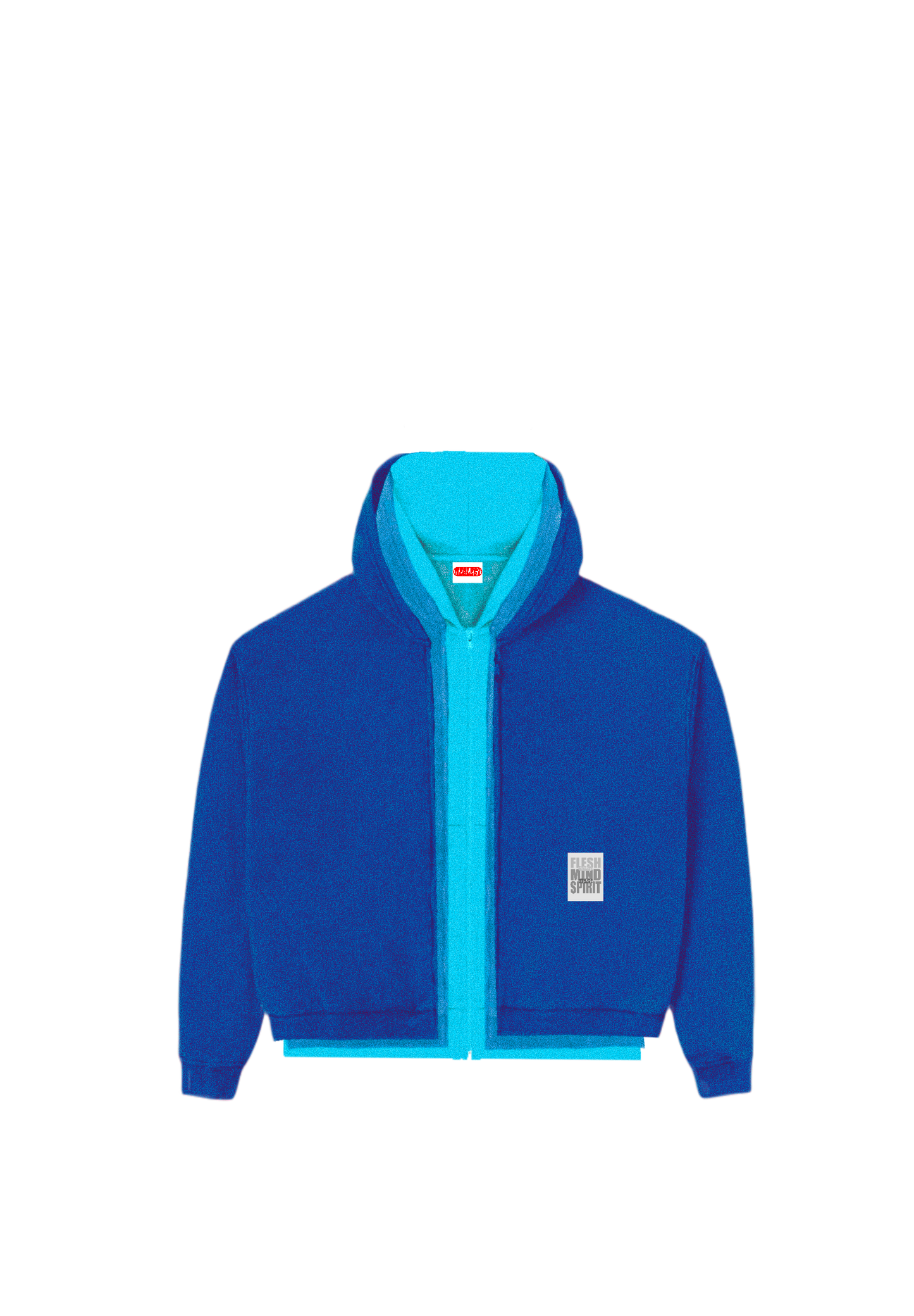 "BLUEBERRY" 3 Layer zip