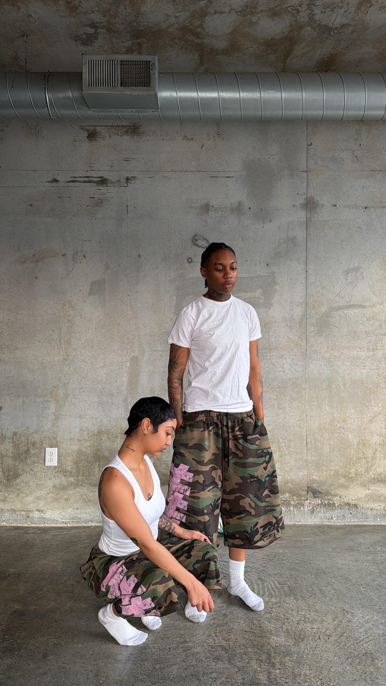 Camo Lounge Short