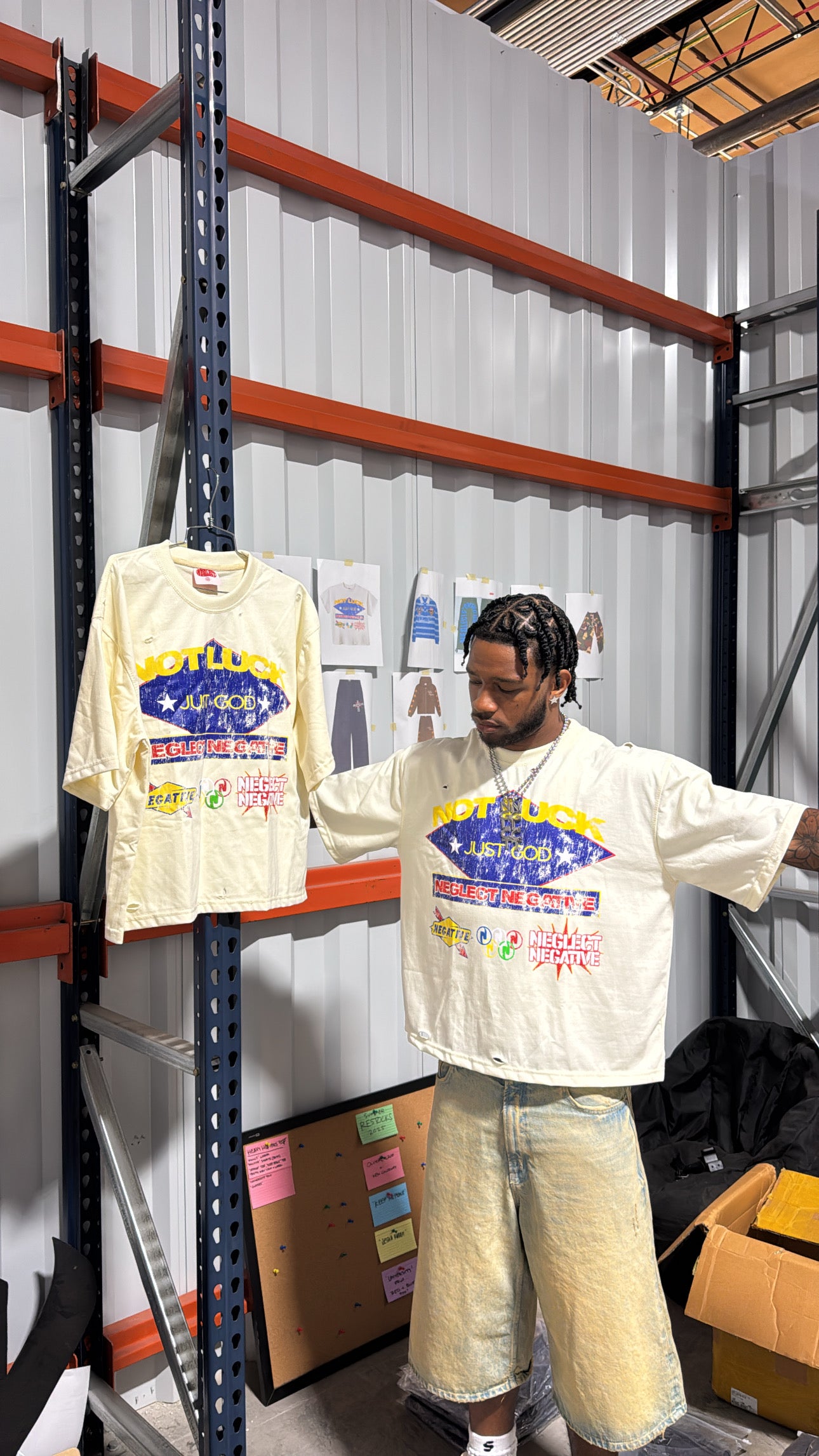 "Not Luck" tee
