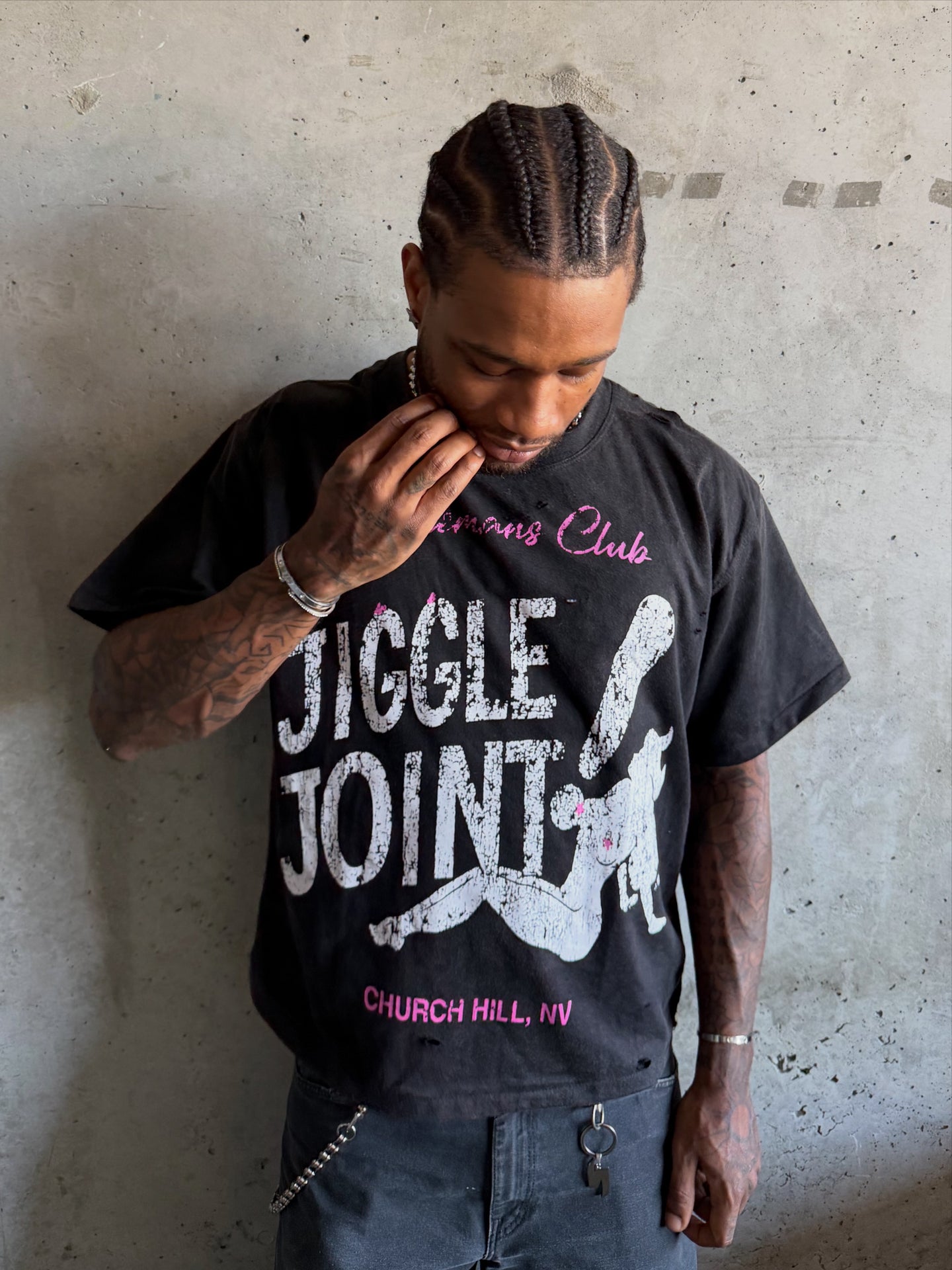 "JJ" tee