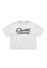"Summers" slub tee