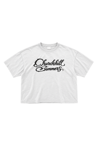 "Summers" slub tee