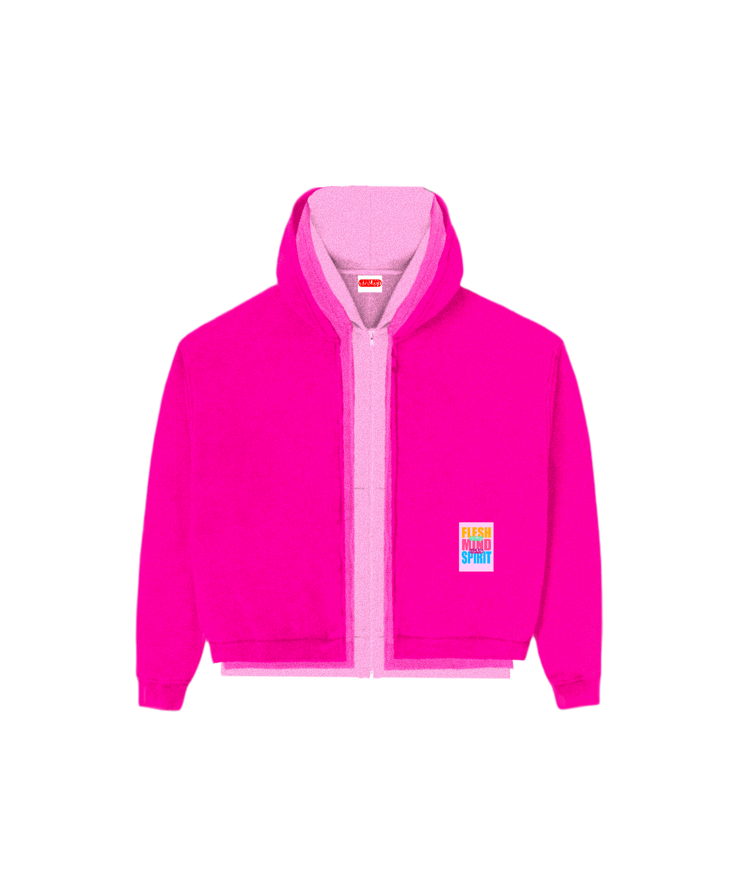 "Hubba Bubba" triple layer zip