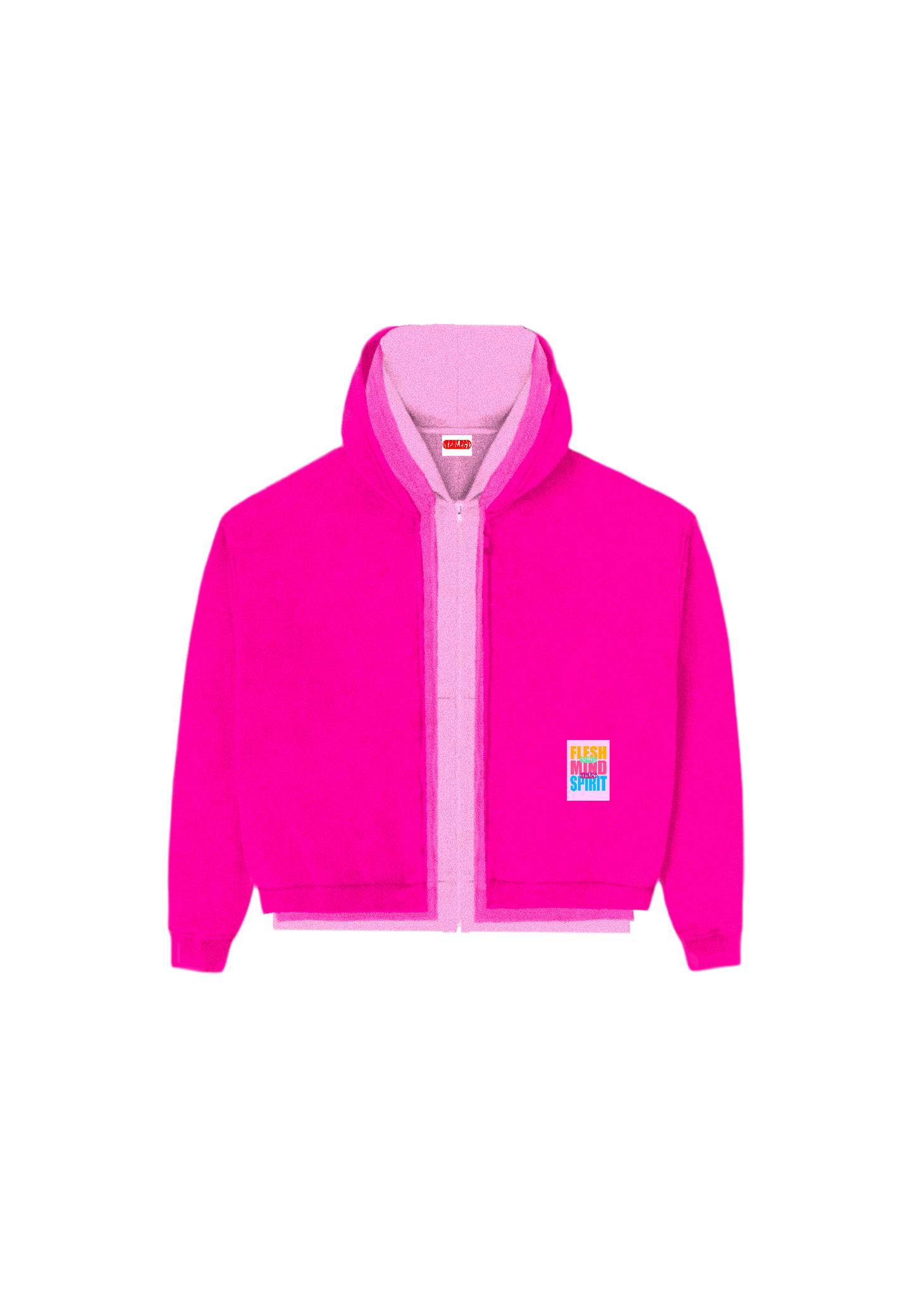 "Hubba Bubba" triple layer zip