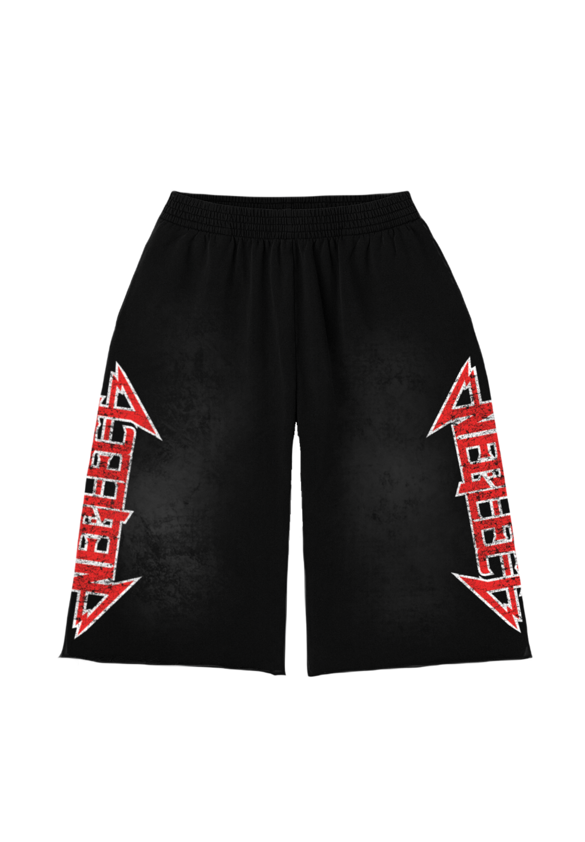 "Hellbound" 3/4 lounge shorts