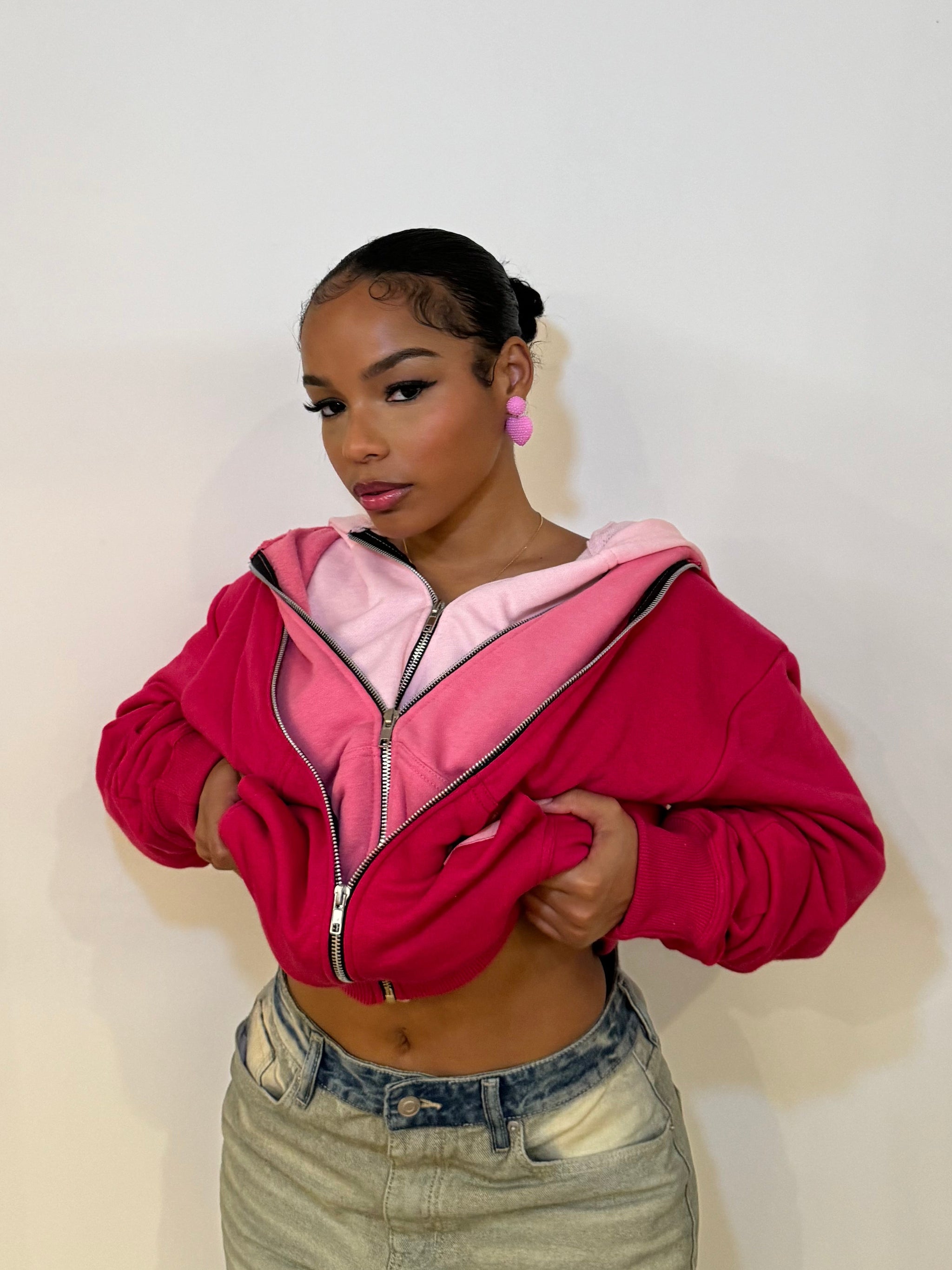 "Hubba Bubba" triple layer zip
