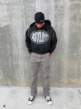 "ASYLUM" pullover