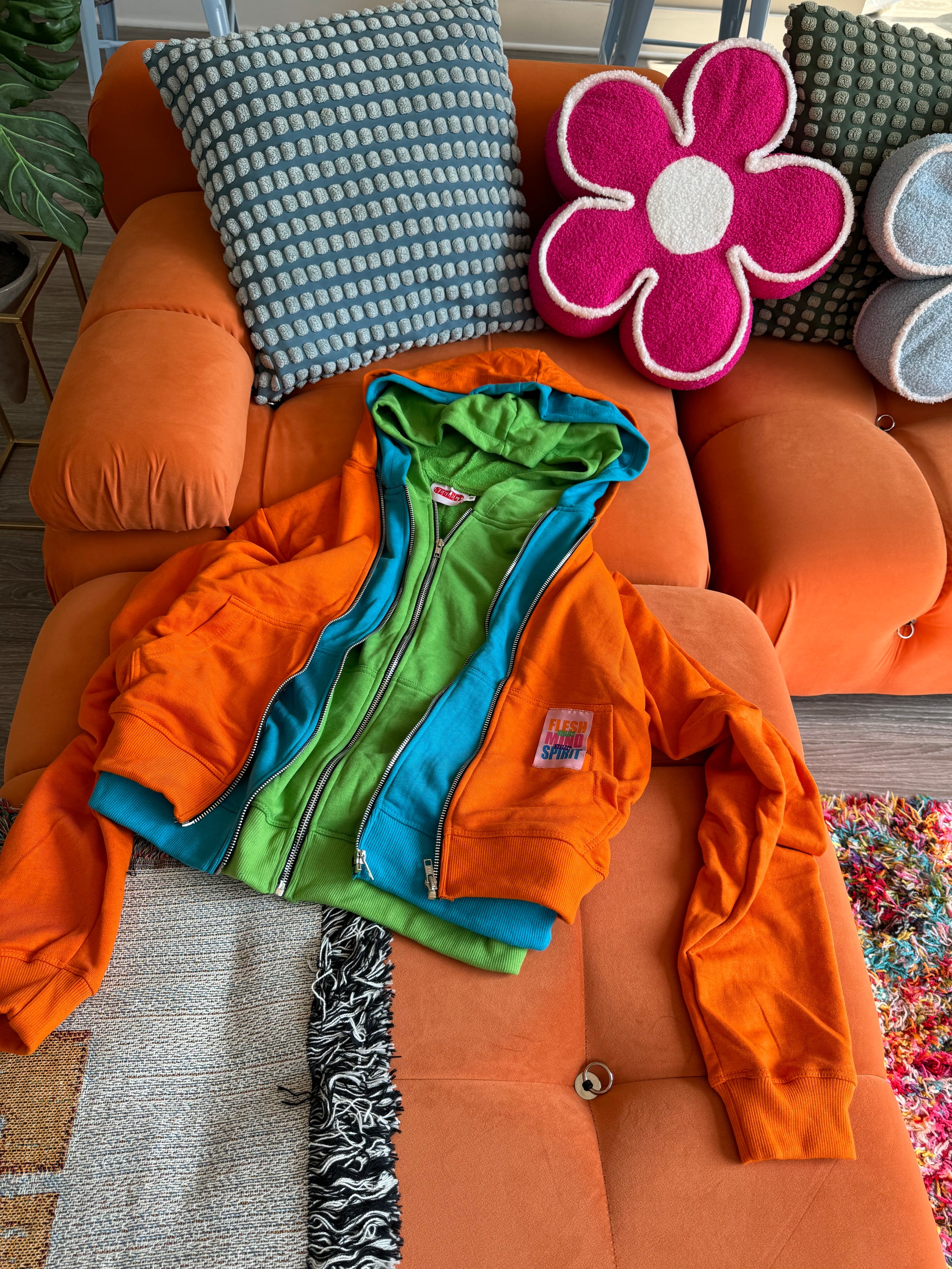 "Scooby-Doo" Triple Layered Zip