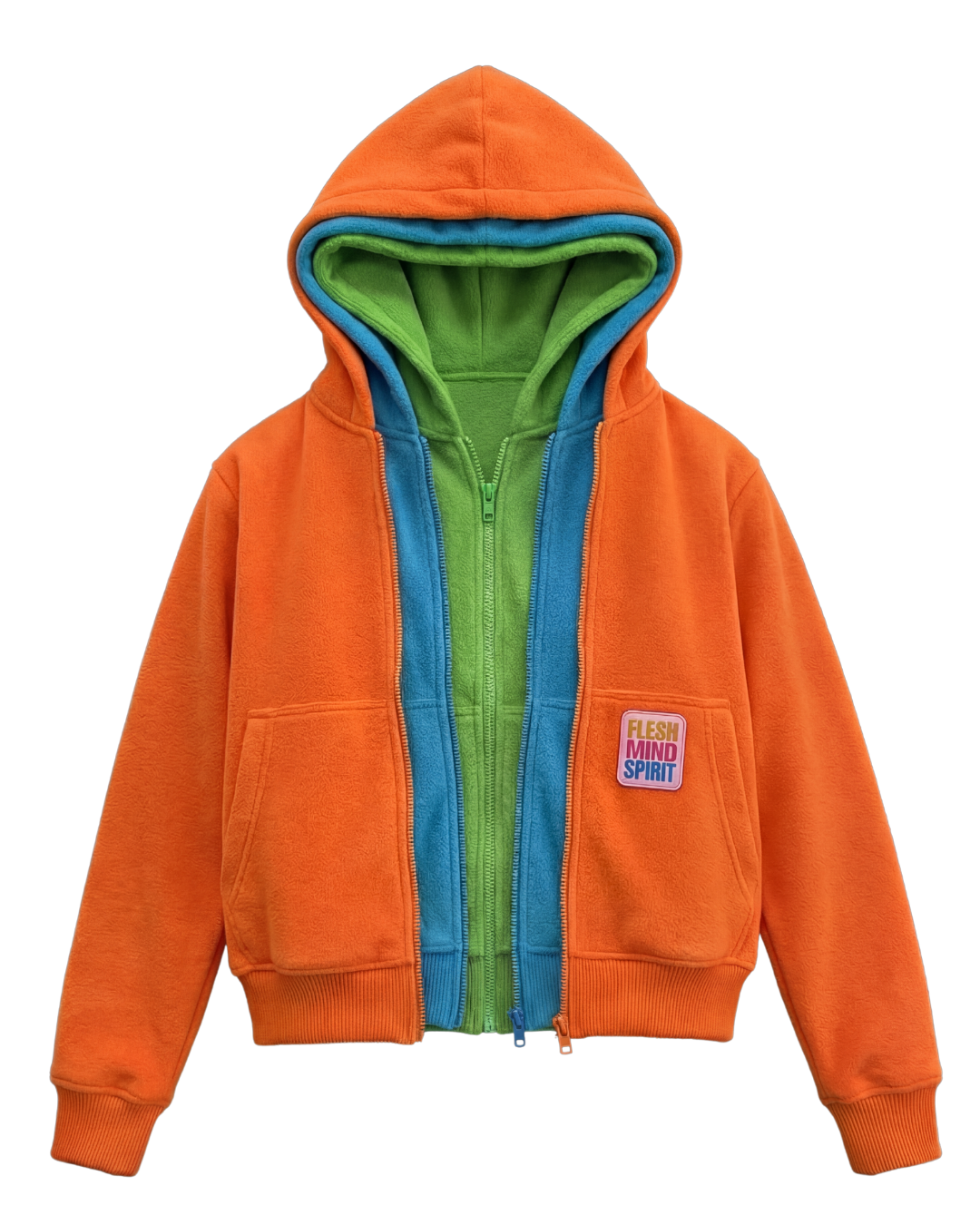 "Scooby-Doo" triple layered zip