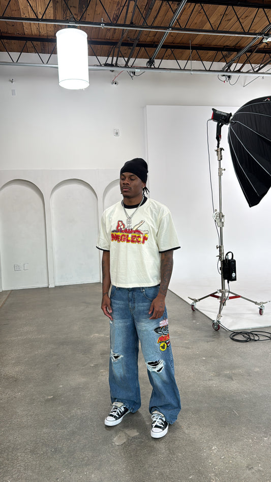 "COMMANDO" denim