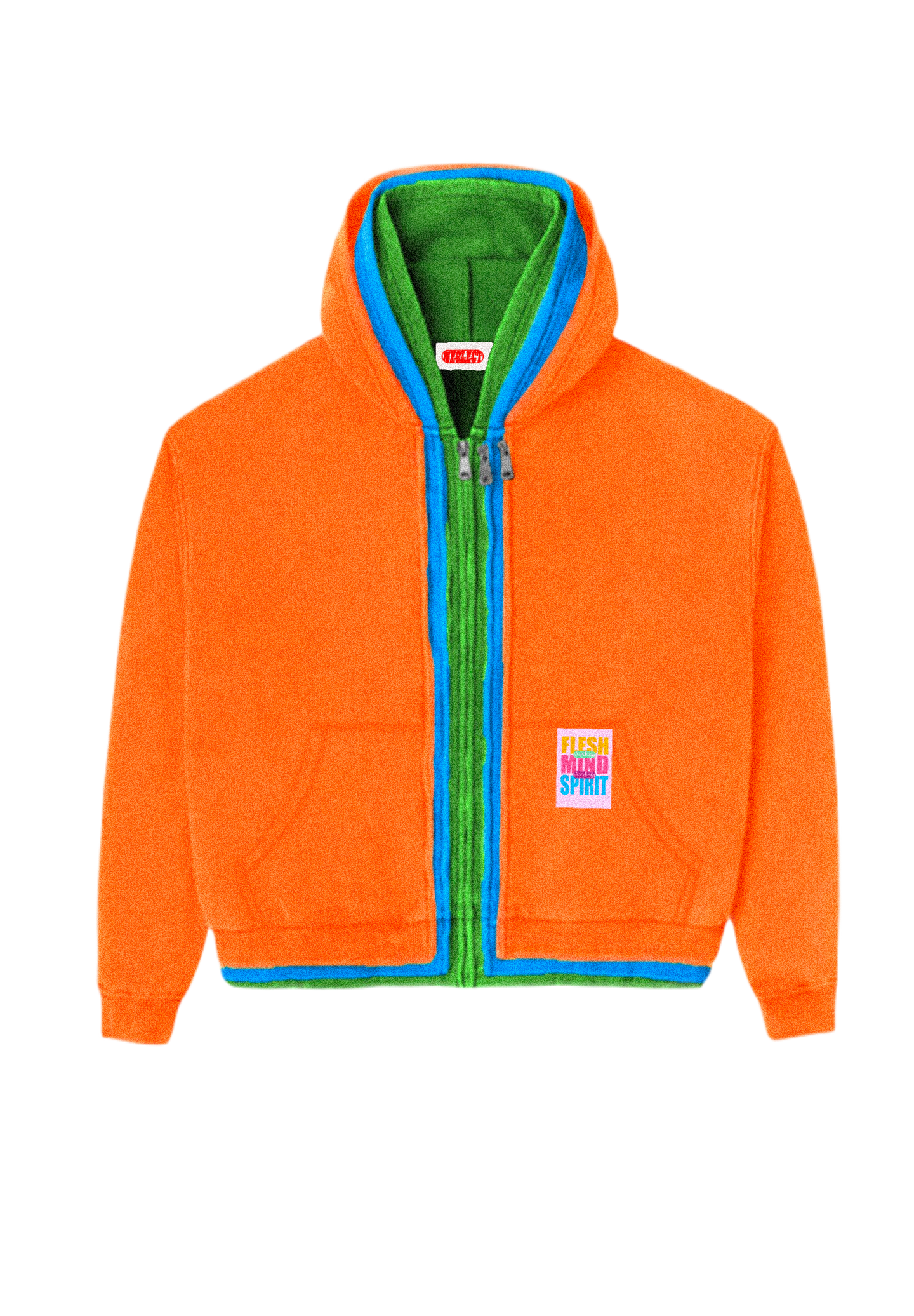 "Scooby-Doo" Triple Layered Zip