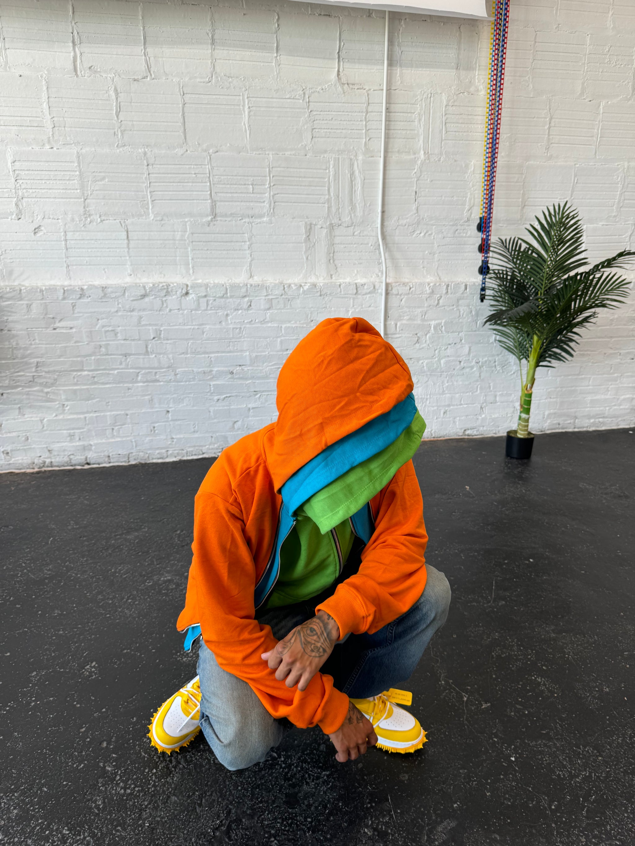 "Scooby-Doo" Triple Layered Zip