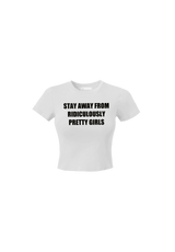 "Pretty girl" baby tee