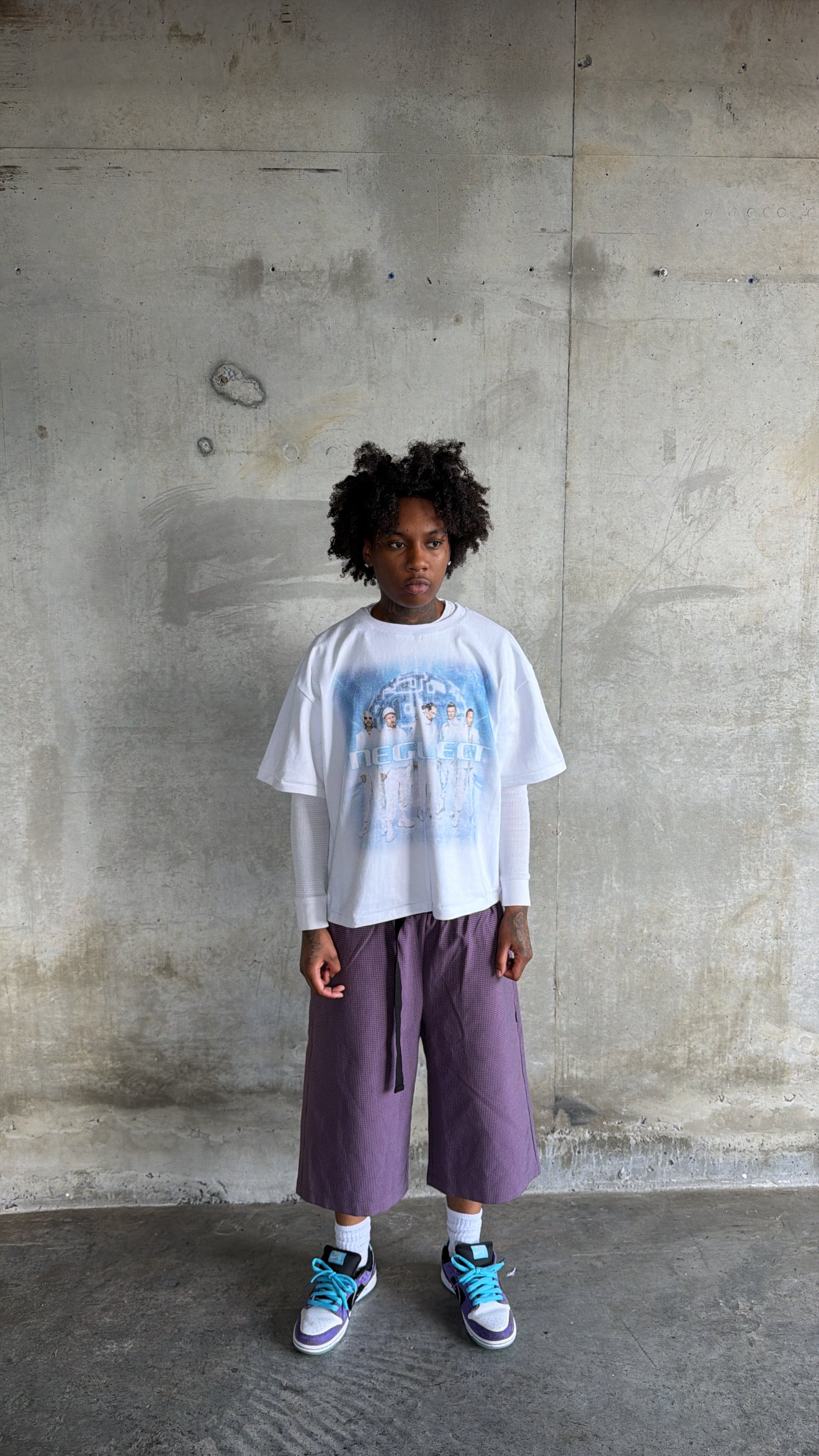 "BB" band tee