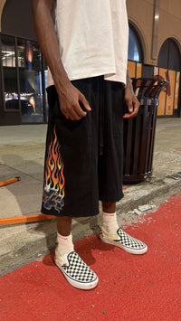 "Enflame" lounge shorts