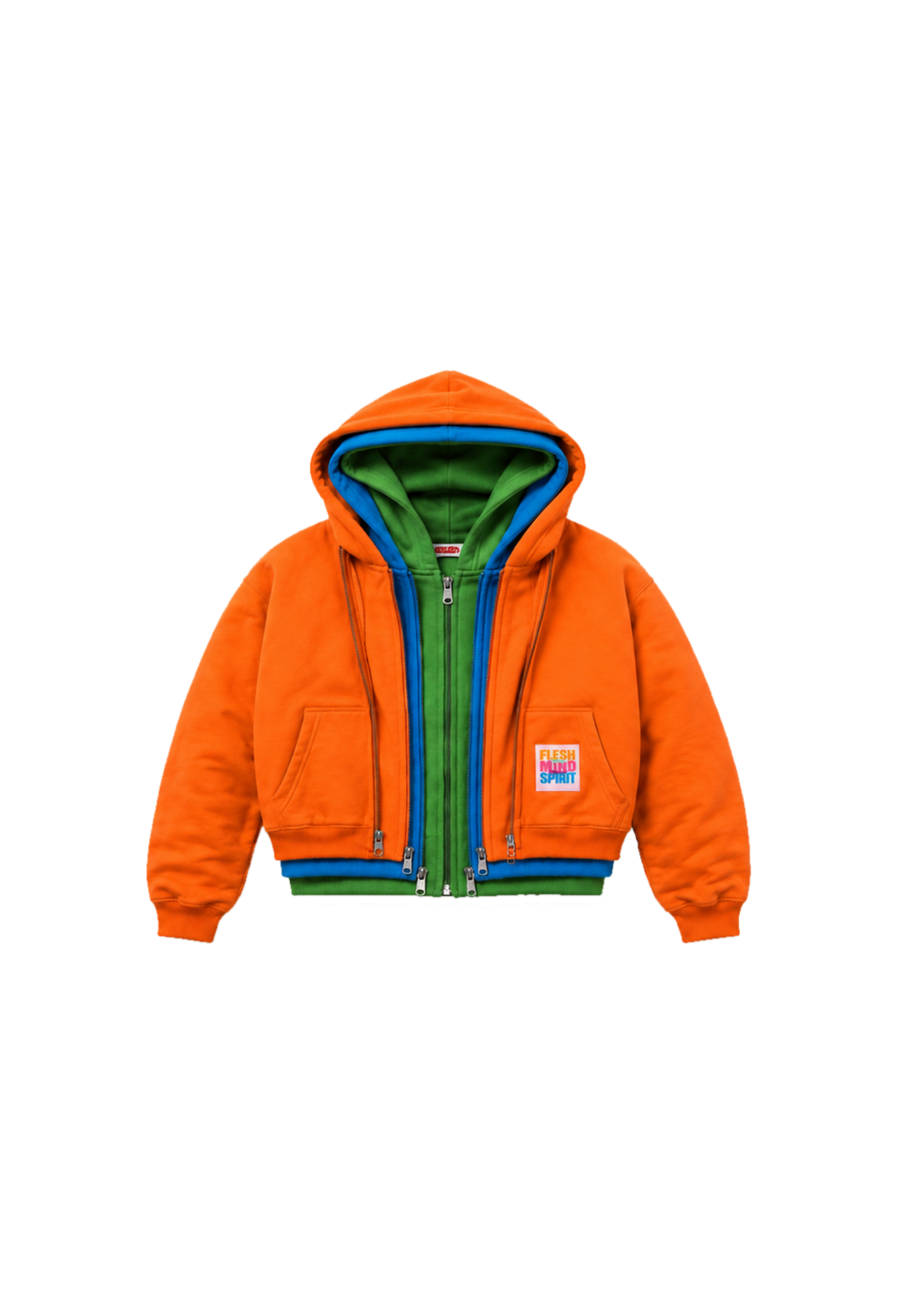 "Scooby-Doo" Triple Layered Zip